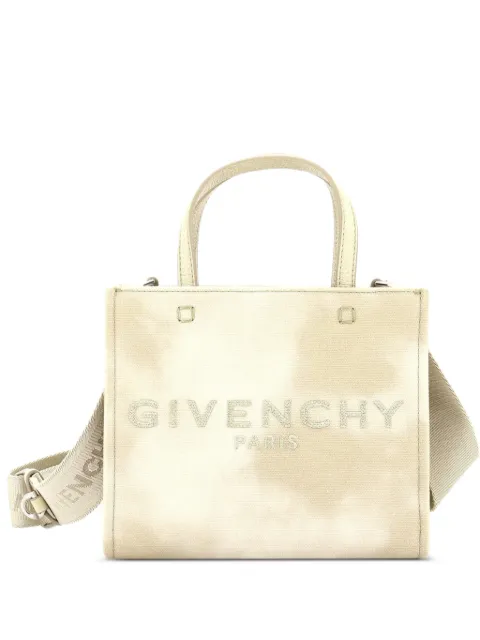 Givenchy Pre-Owned G- Canvas Mini tote bag Neutrals QZ2MCKGKGAE5CCCZ