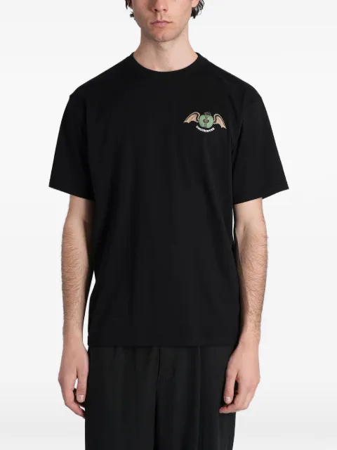 Undercover apple-print T-shirt Black UC1F3807