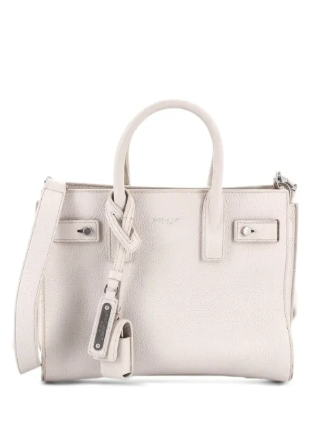 Saint Laurent Pre-Owned Sac de Jour Souple Bag Leather Nano tote bag Neutrals 9W3ZRO9DOEVCSJN6