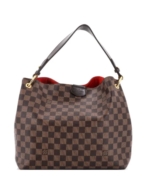 Louis Vuitton Pre-Owned Graceful Handbag Damier PM hobo bag Brown VXMFOZHLME3WQOU6