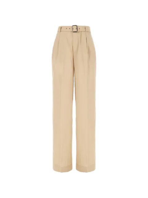 Iceberg belted pleated trousers Neutrals B0510324