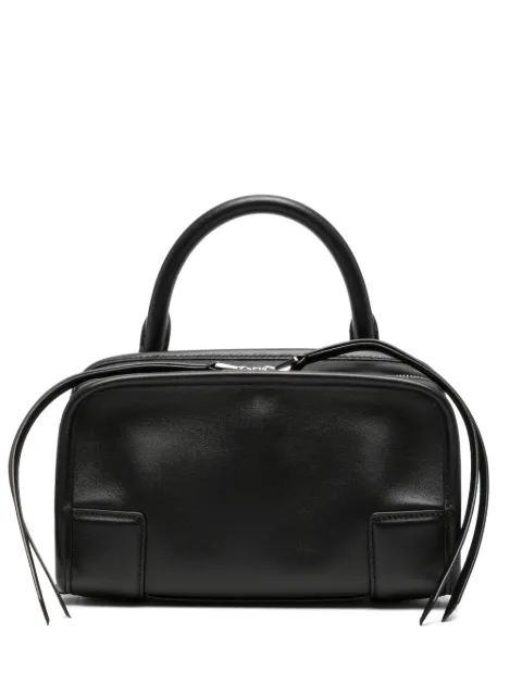 LOEWE mini Amazona 180 leather tote bag Black A039AS4X12