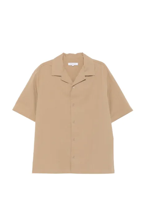 Maison Kitsuné short-sleeve shirt Brown QM00407WC5082