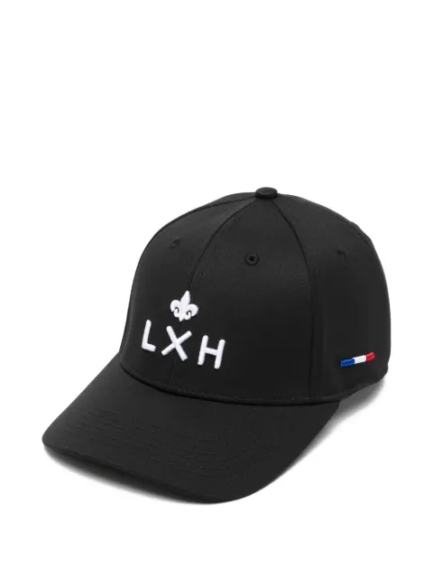 LXH logo-embroidered baseball cap Black LXH1001