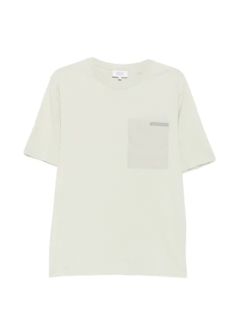 Maison Kitsuné pocket T-shirt Green QM00108KJ7026