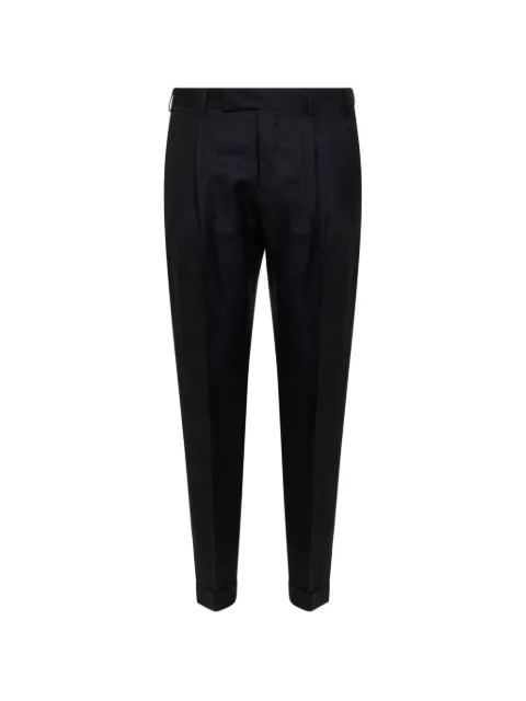 PT Torino pleated trousers Black CORSZAZ40FWDSD810990