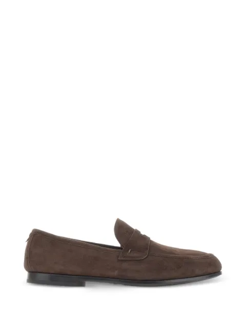 Fabi penny-strap loafers Brown FU1497ANTIBES