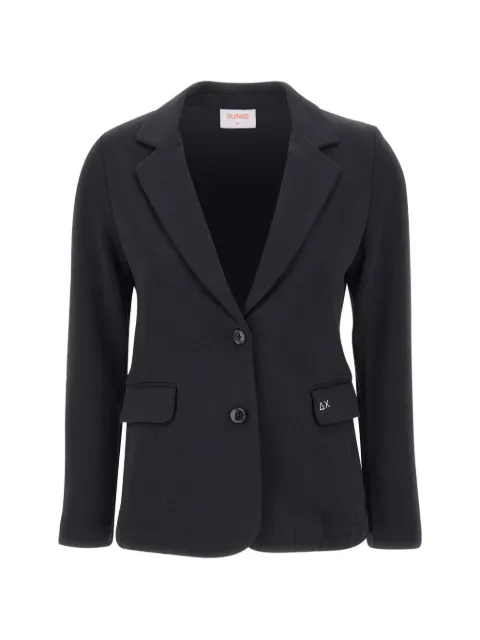 Sun68 notched-lapels blazer Black F4520311