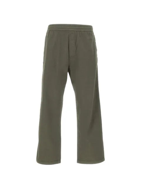 Carhartt WIP Walton elasticated-waist drawstring trousers Green I03649211GD