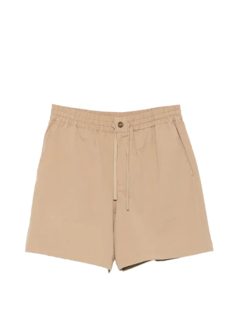 Maison Kitsuné pocket drawstring shorts Neutrals QM01401WC5082