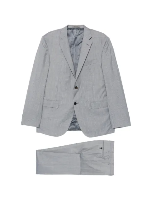 Corneliani check-pattern single-breasted suit Grey 277222271724