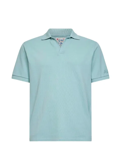 MC2 Saint Barth Charles embroidered T-shirt Blue CHS0001