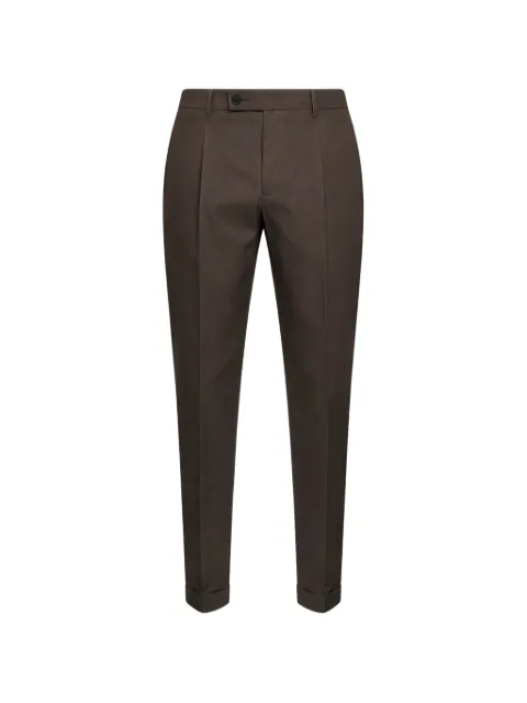 D4.0 elasticated pleated trousers Brown D1PSS260010