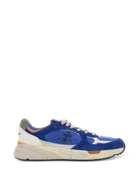 Premiata suede panelled sneakers Blue MASE8219