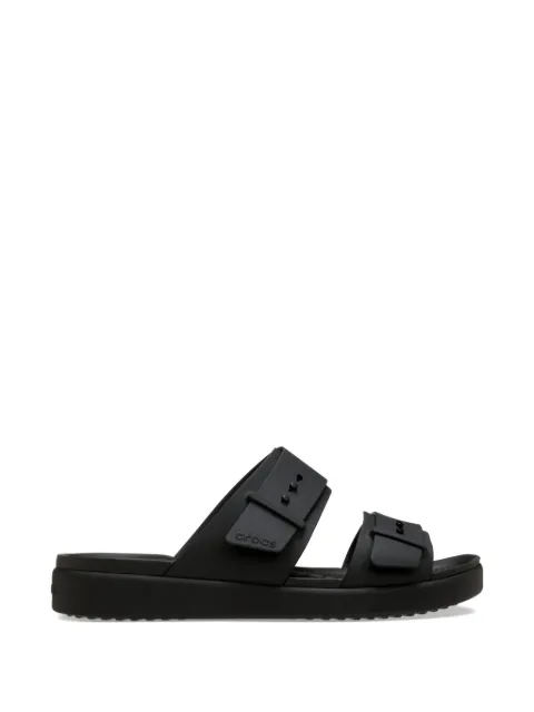 Crocs Brooklyn Bucle Low Low buckle-strap sandals Black 211215