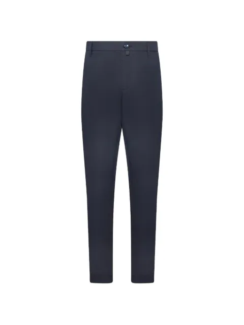 Jacob Cohën logo-patch trousers Blue JUMPT026001S3803RW