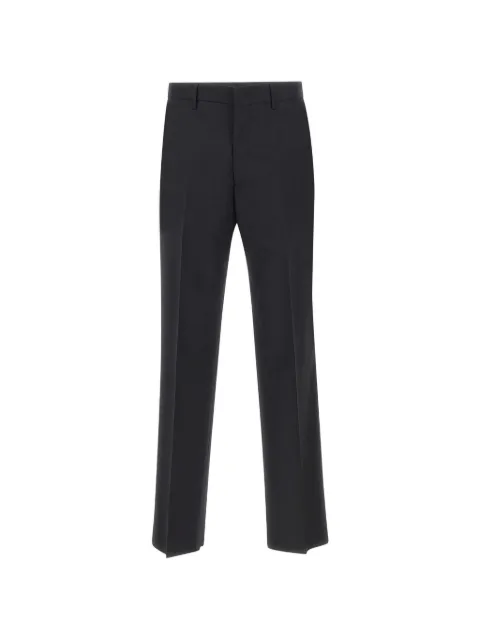 Tagliatore pressed-crease tailored trousers Black PNAT04060070N5091