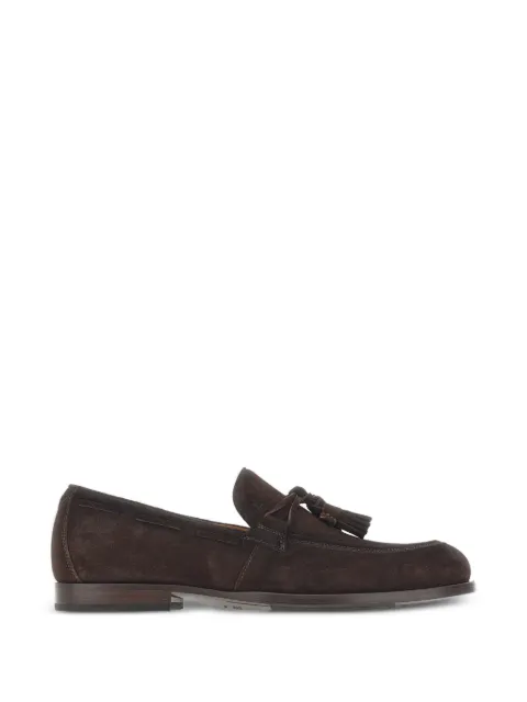 Fabi tassel-detail leather loafers Brown FU1489
