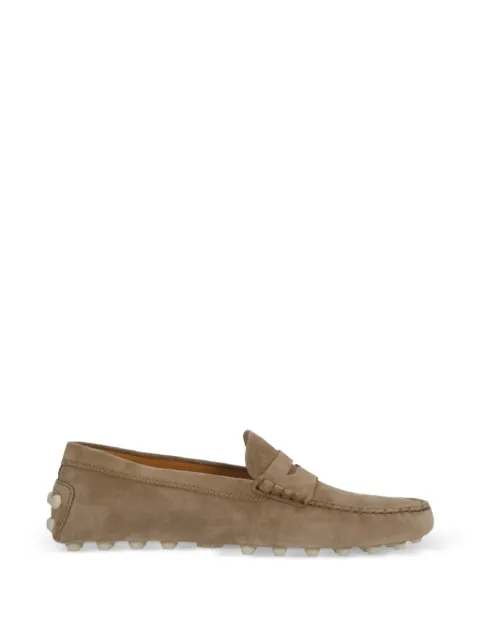 Tod's Gommino Bubble suede loafers Neutrals XXW52K00010RE0