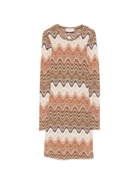 MC2 Saint Barth Imany mini dress Brown IMY001