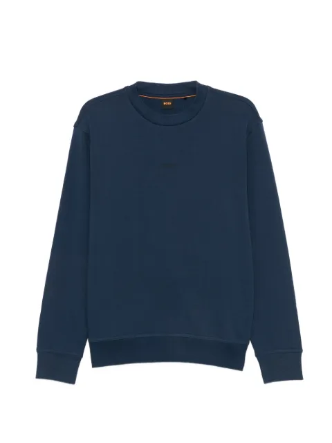 BOSS logo-detail sweatshirt Blue 50514541