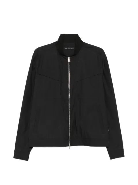 Low Brand zip-up panelled jacket Black LJ26002