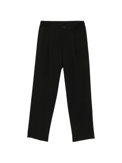 Tagliatore pleated-detail trousers Black PANNECYTGT150075N3060