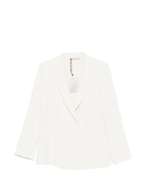 Pennyblack double-breasted notched-lapels blazer Neutrals 2611041112200
