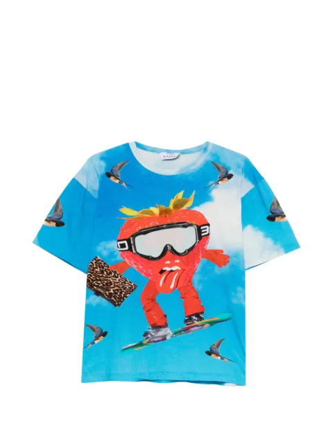 The Artistylist cotton T-shirt Blue SKYTSHIRTMLT