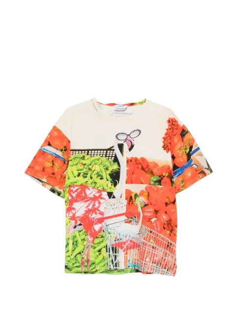 The Artistylist graphic-print T-shirt Orange SUPERMARKETTSHIRTMLT
