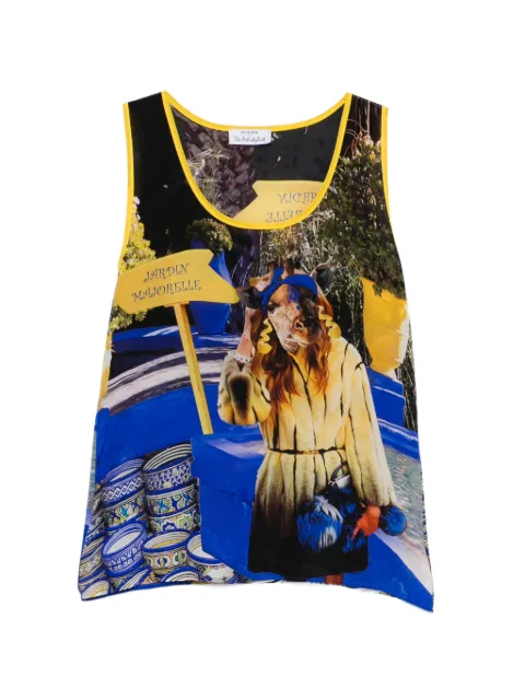 The Artistylist graphic-print tank top White JARDENTOPMLT