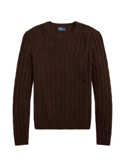 Polo Ralph Lauren cable-knit cashmere sweater Brown 211880516509