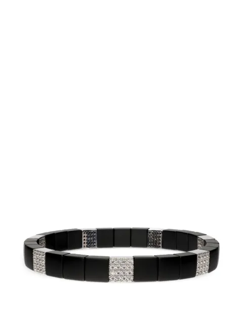 Roberto Demeglio Scacco diamond bracelet Silver 951N7DB