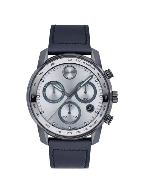 Movado Bold Verso 44mm watch Silver 3600909