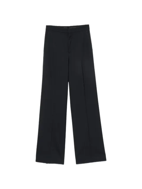 Tagliatore pressed-crease wide-leg trousers Blue PADIMA150166