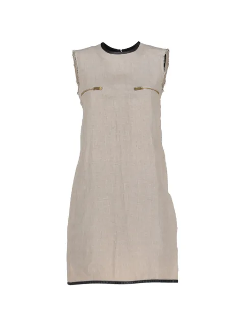 Celine Pre-Owned sleeveless mini dress Neutrals WCV22110455
