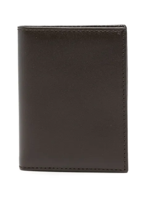 Comme Des Garçons Wallet bi-fold leather wallet Brown SA0641
