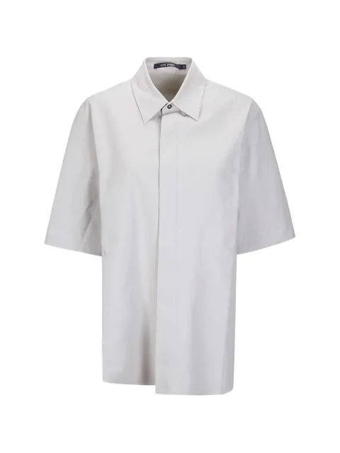 Sofie D'hoore concealed-fastening short-sleeved shirt Grey S26BODHICOG
