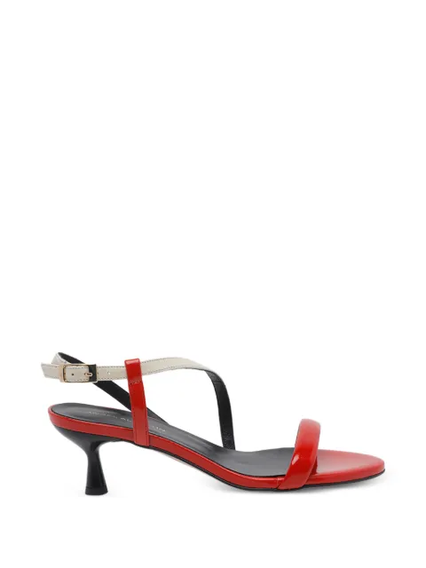 ANGEL ALARCON slingback round toe pumps Red 26041495AMALORYREDFIERY