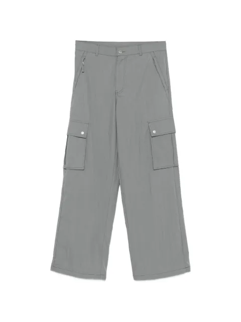 Carrer Vera logo-print cargo pants Grey VERAPARACHUTEPANTGREY