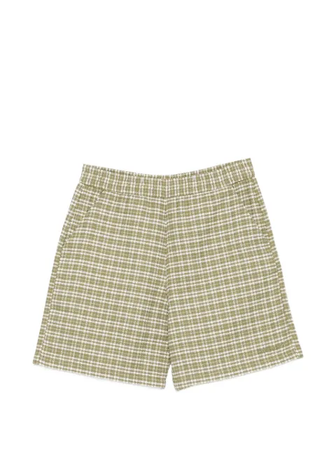 Carhartt WIP Kander check-pattern shorts Green I036196