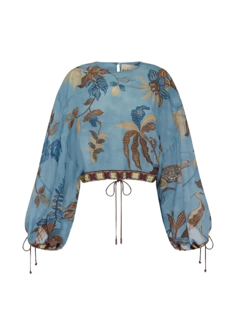 ALEMAIS Georgie blouse Blue 6862T