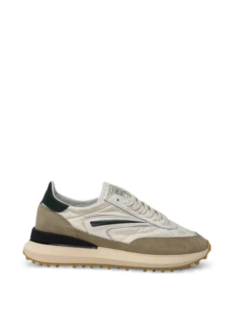 Date Athleta nylon panelled sneakers White M441ATNY