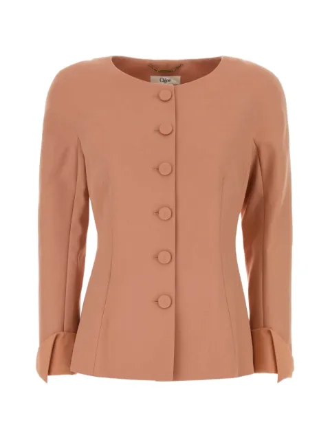 Chloé button-up jacket Pink CH26UVE34066