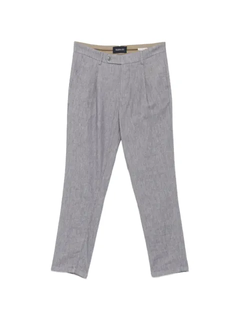 TELERIA ZED pleated trousers Grey HELMUT