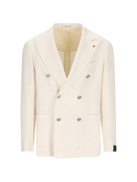 Tagliatore double-breasted pocket blazer Neutrals 1SVS20KX1163