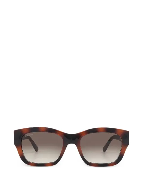 Ferragamo square-frame sunglasses Brown SF1012S214