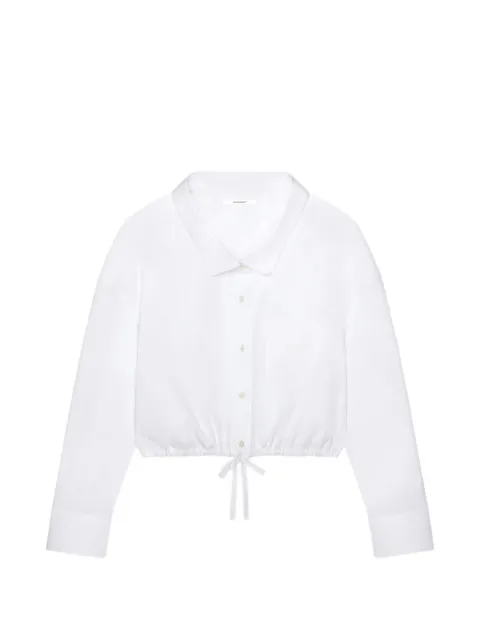 Givenchy cropped-collar shirt White BW61LF1634