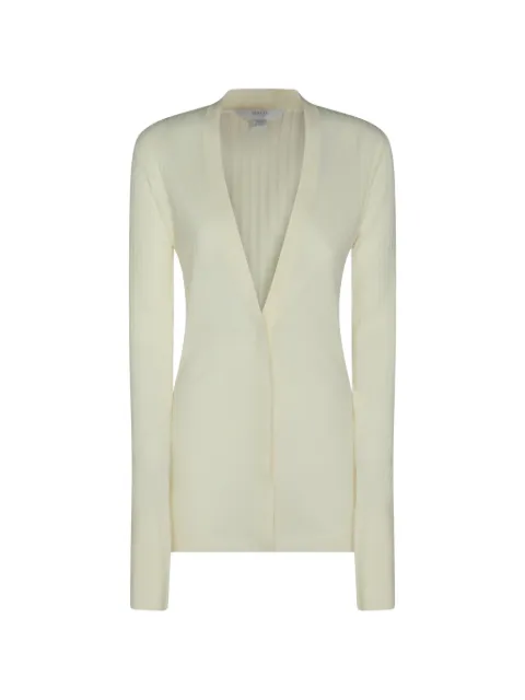 Malo ribbed knitted cardigan Neutrals DXG208F3I45E100