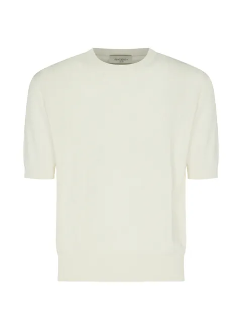 Piacenza Cashmere short-sleeve T-shirt Neutrals M1150026001006010